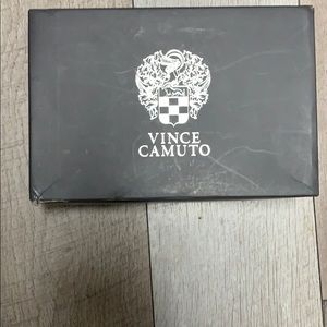 Vince Camuto Nappa navy blue stilettos